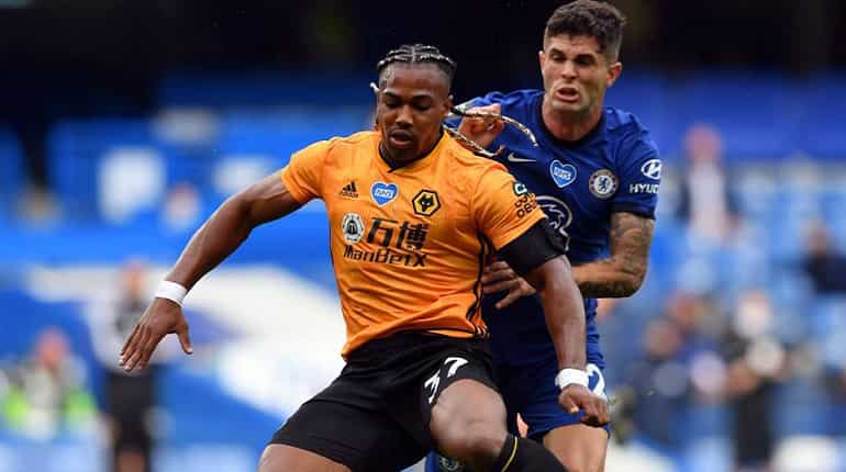 Winger Adama Traore returns to boyhood club FC Barcelona on loan from Wolves