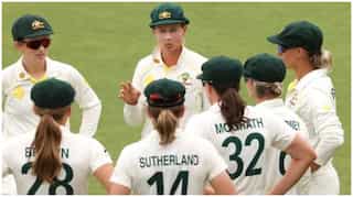 England miss record target against Australia as one-off women's Ashes Test ends in a draw