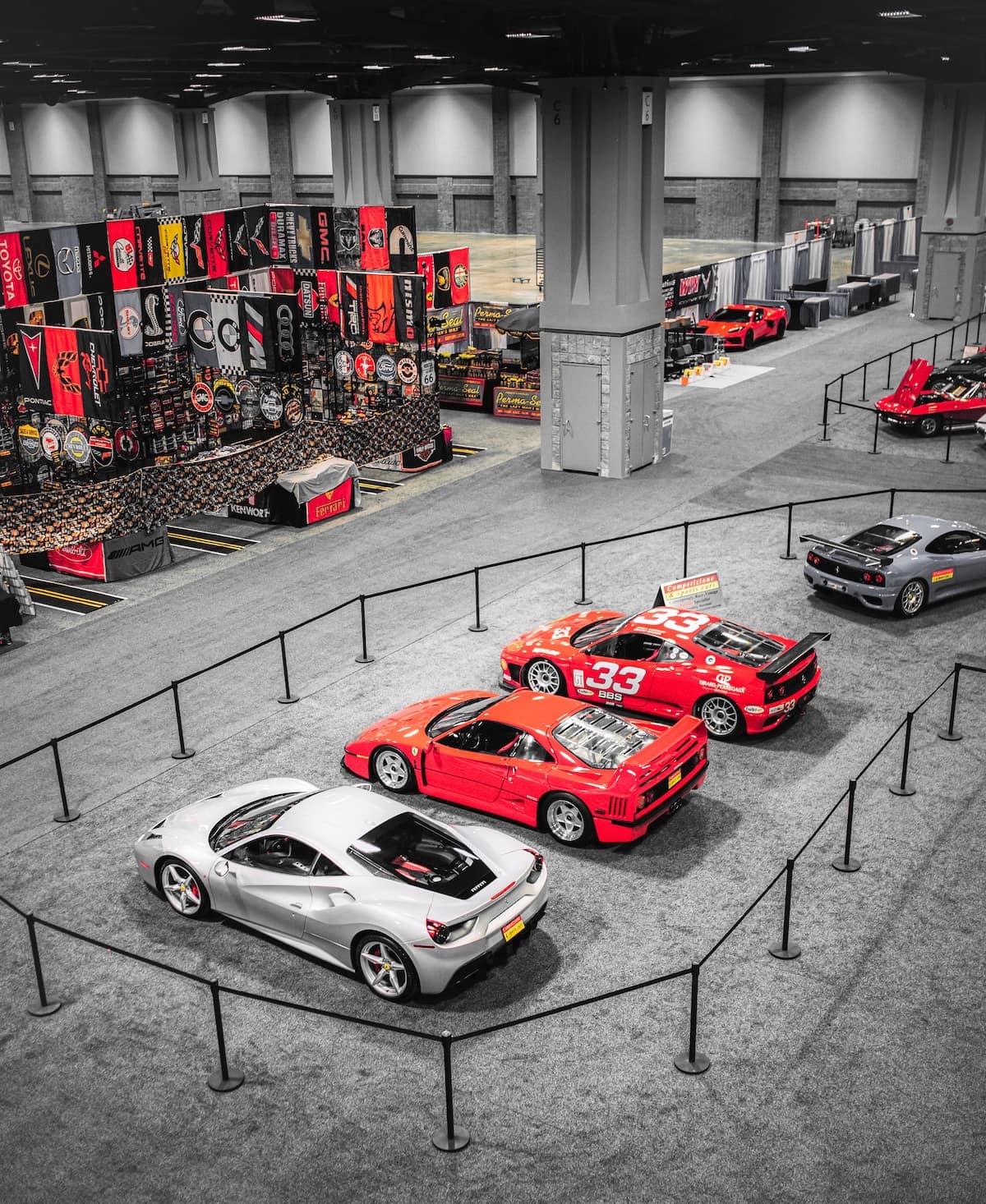 Test drives and press events included