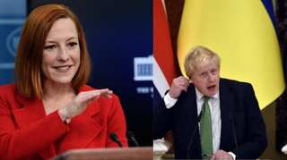 'Has the President ever been ambushed by a cake?': 'Partygate' scandal torments UK PM Johnson