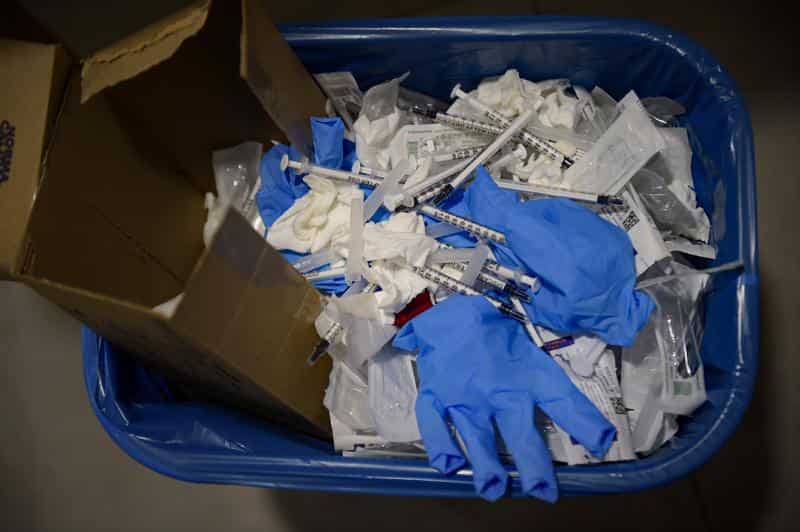 WHO warns of COVID medical waste threat amid the ongoing Omicron surge around the globe