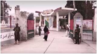 Female students seen going to classes as Afghan universities reopen
