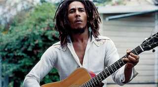 Bob Marley's daughter and grandson open London exhibition on reggae star