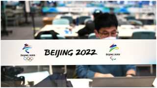 Beijing Olympics: Tibetans demonstrate outside the Swiss-based IOC