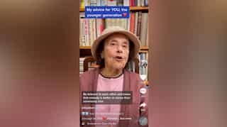 This 98-year-old Holocaust survivor uses TikTok to tell her story—and she’s a sensation