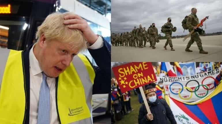 Morning news brief: Johnson's top aides quit, China's Olympic torchbearer row and more