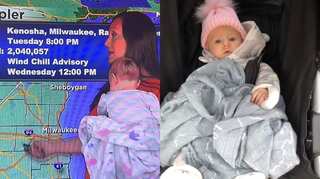 Balancing work and mommy duties: TV weather forecaster goes viral after the sharing screen with her baby