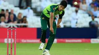 Pakistan pacer Mohammad Hasnain banned from bowling for illegal action