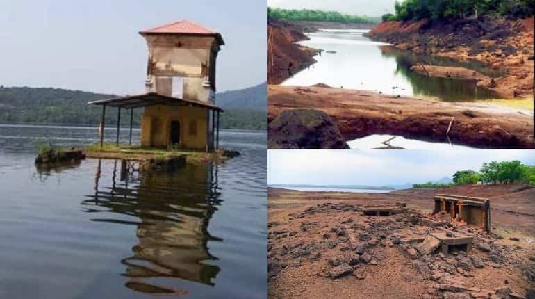 This underwater Goa village emerges from the water just once a year