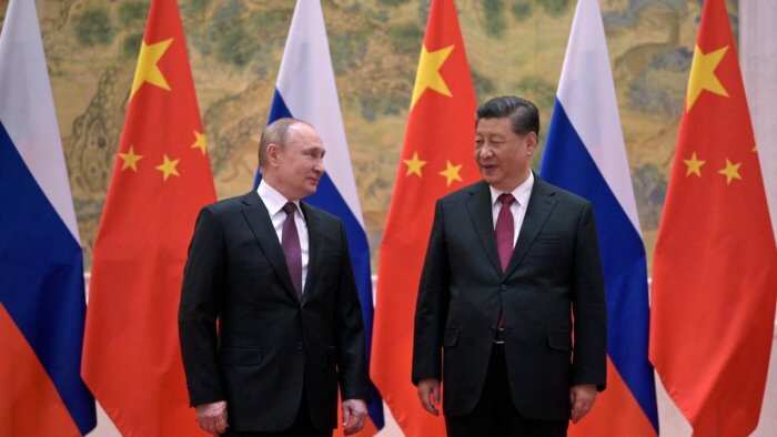 Russian President Vladimir Putin meets Chinese President Xi Jinping amid Ukraine crisis