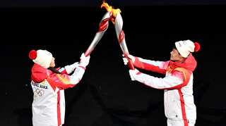 Uyghur athlete final torchbearer at Beijing Winter Olympics 2022 opening ceremony