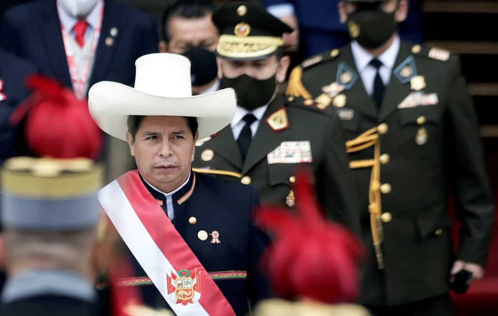 Peru's President Castillo sacks PM over domestic violence accusation days after appointing him