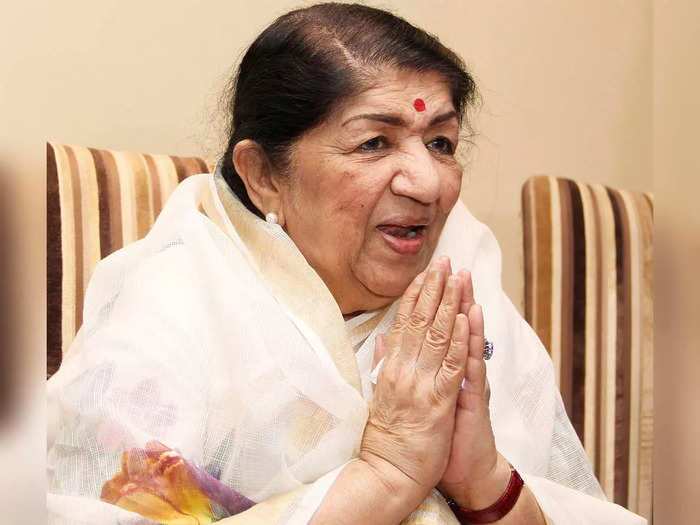 Indian film actress Sharmila Tagore pays tribute to veteran singer Lata Mangeshkar
