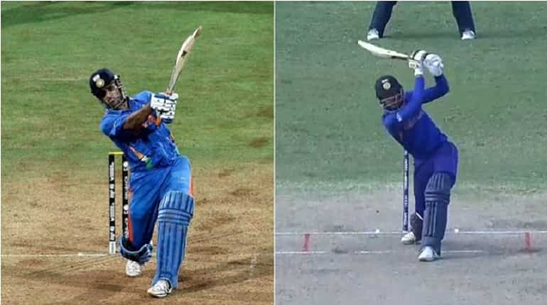 Dinesh Bana does an MS Dhoni as wicket-keeper seals India's U-19 World Cup win with a six - WATCH Dinesh Bana does an MS Dhoni as wicket-keeper seals India's U-19 World Cup win with a six - WATCH