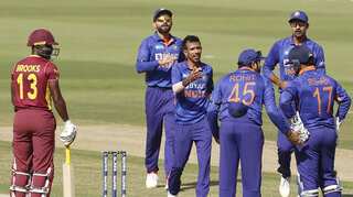 'It has hit the bat': Virat Kohli helps Rohit Sharma nail successful review in 1st ODI vs West Indies - WATCH