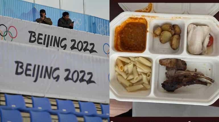 'My bones are sticking out': Russian athlete slams Beijing Games organisers over inedible food 'My bones are sticking out': Russian athlete slams Beijing Games organisers over inedible food