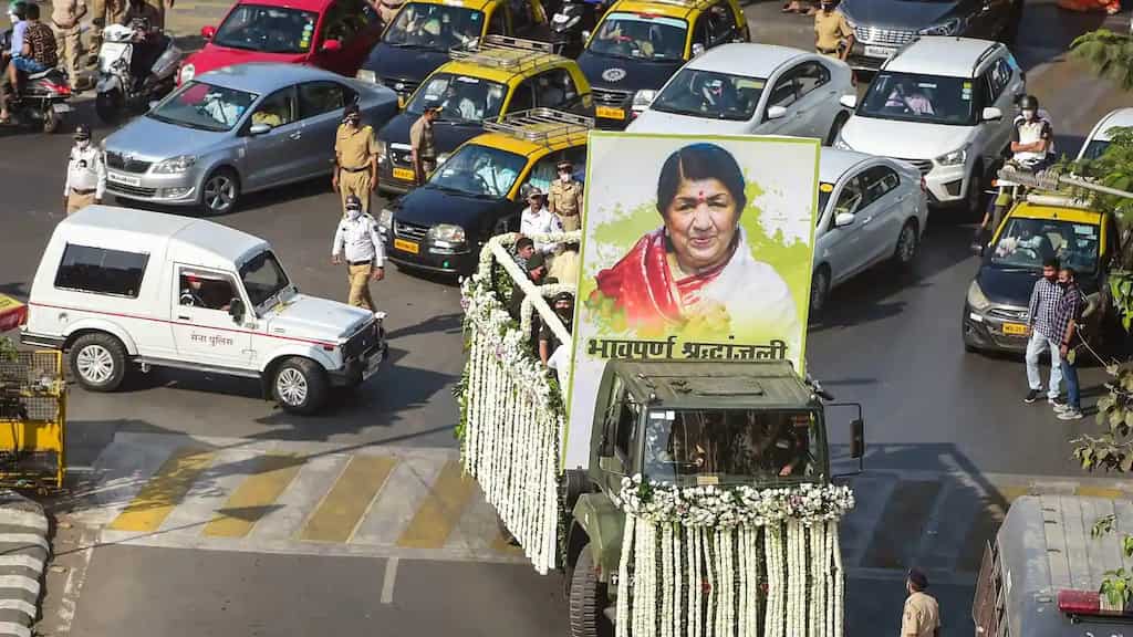Lata Mangeshkar Last Rites: World leaders pay tribute to musical legend