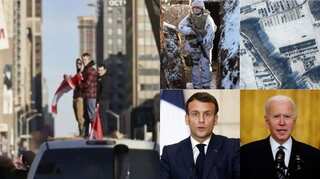 Morning news brief: Ottawa protest, Macron talks to Biden, and more