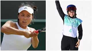 Beijing Winter Olympics: Tennis star Peng Shuai watches as Eileen Gu puts China atop medals table