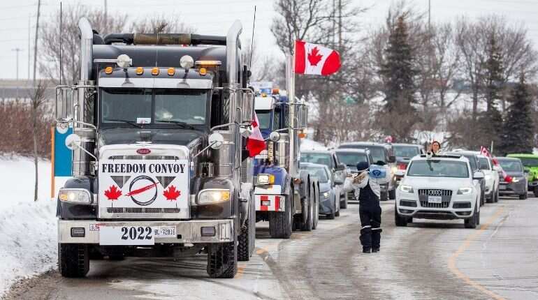 No honking please! Canada’s judge ‘silences’ truckers protest, brings relief to residents No honking please! Canada’s judge ‘silences’ truckers protest, brings relief to residents