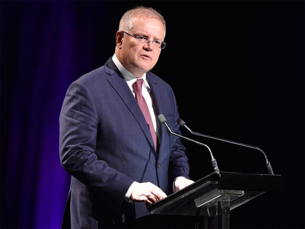 Australian PM Scott Morrison apologises to Brittany Higgins in Parliament