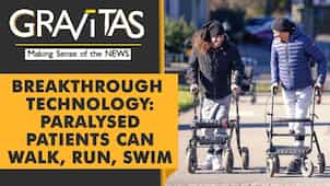 Gravitas Ukraine Direct: Device helps paralysed patients walk again