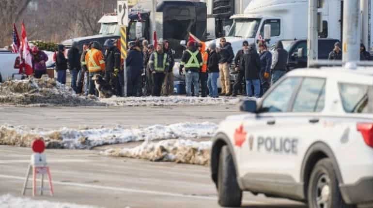 As trucker protests intensify, Canada's provinces move to ease Covid rules As trucker protests intensify, Canada's provinces move to ease Covid rules
