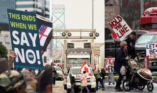 Canadian trucker protests snarl an already hobbled auto industry