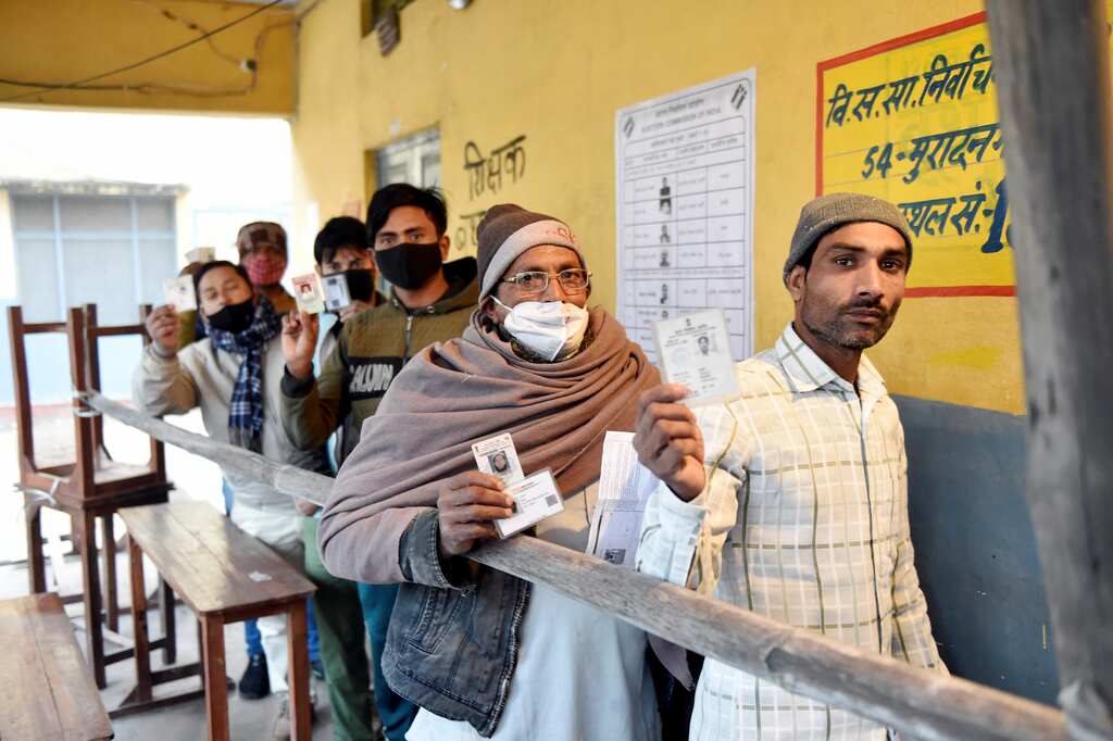 Polling underway in first phase of crucial state elections in India's Uttar Pradesh