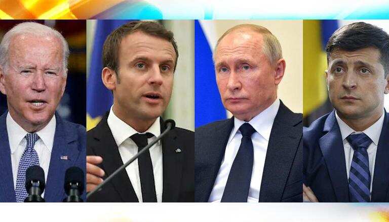 Russia-Ukraine tensions: Macron talks with Biden about his diplomatic meets with Putin and Zelensky