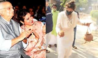Breaking norms! Raveena Tandon performs last rites of father Ravi Tandon