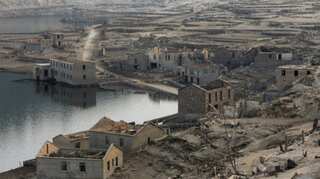 Drought in Spain gives birth to a ghost village. It’s truly real!