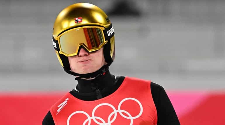 Beijing 2022: Marius Lindvik strikes gold in ski jumping with a staggering 151.3-point second jump Beijing 2022: Marius Lindvik strikes gold in ski jumping with a staggering 151.3-point second jump