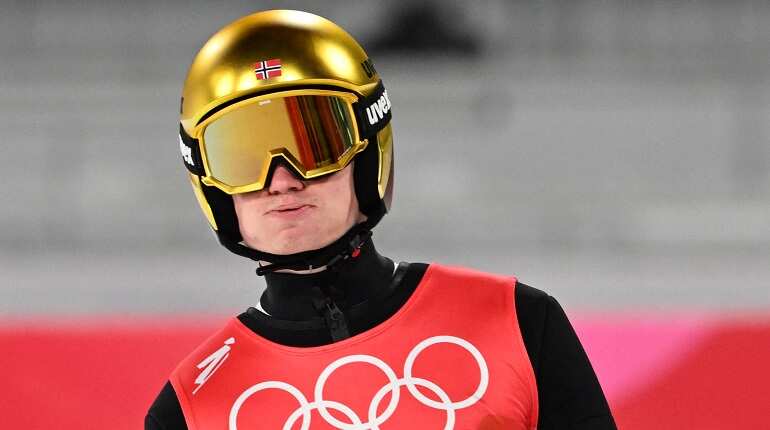 Beijing 2022: Marius Lindvik strikes gold in ski jumping with a staggering 151.3-point second jump