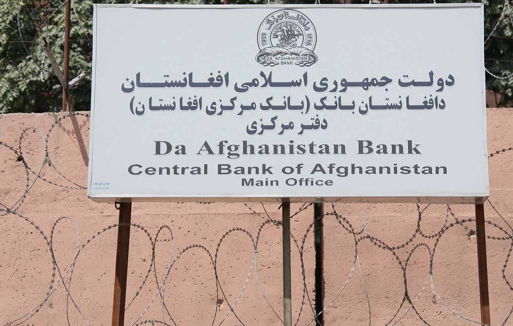 Afghan central bank says U.S. plan for frozen funds an 'injustice'