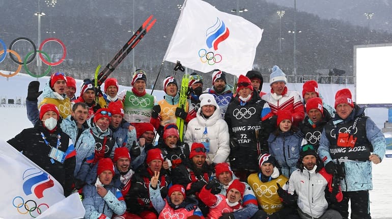 Beijing Olympics: ROC storm to victory in cross-country skiing relay, claim gold medal Beijing Olympics: ROC storm to victory in cross-country skiing relay, claim gold medal