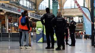 French police shoot dead knife-wielding man at Paris station