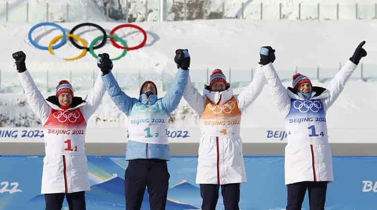 Beijing Olympics: Vetle Sjaastad Christiansen's stunning final leg ensures gold for Norway in biathlon relay Beijing Olympics: Vetle Sjaastad Christiansen's stunning final leg ensures gold for Norway in biathlon relay