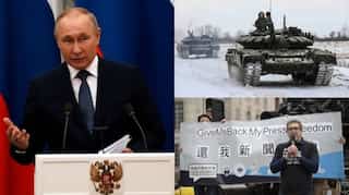 Top 10 world news: Putin says Russia 'of course' does not want war, and more