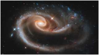 NASA's Hubble telescope clicks 'space rose' on Valentine's Day