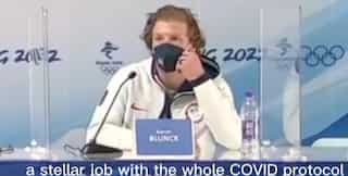 'Stellar job': US skier alleges his Twitter account suspended after praising Covid rules at Winter Olympics