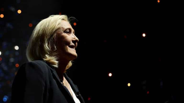 After defections, Le Pen's French presidency bid hit by leaks to rival After defections, Le Pen's French presidency bid hit by leaks to rival