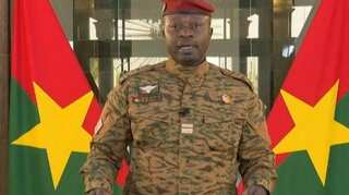 Burkina junta chief sworn in as president