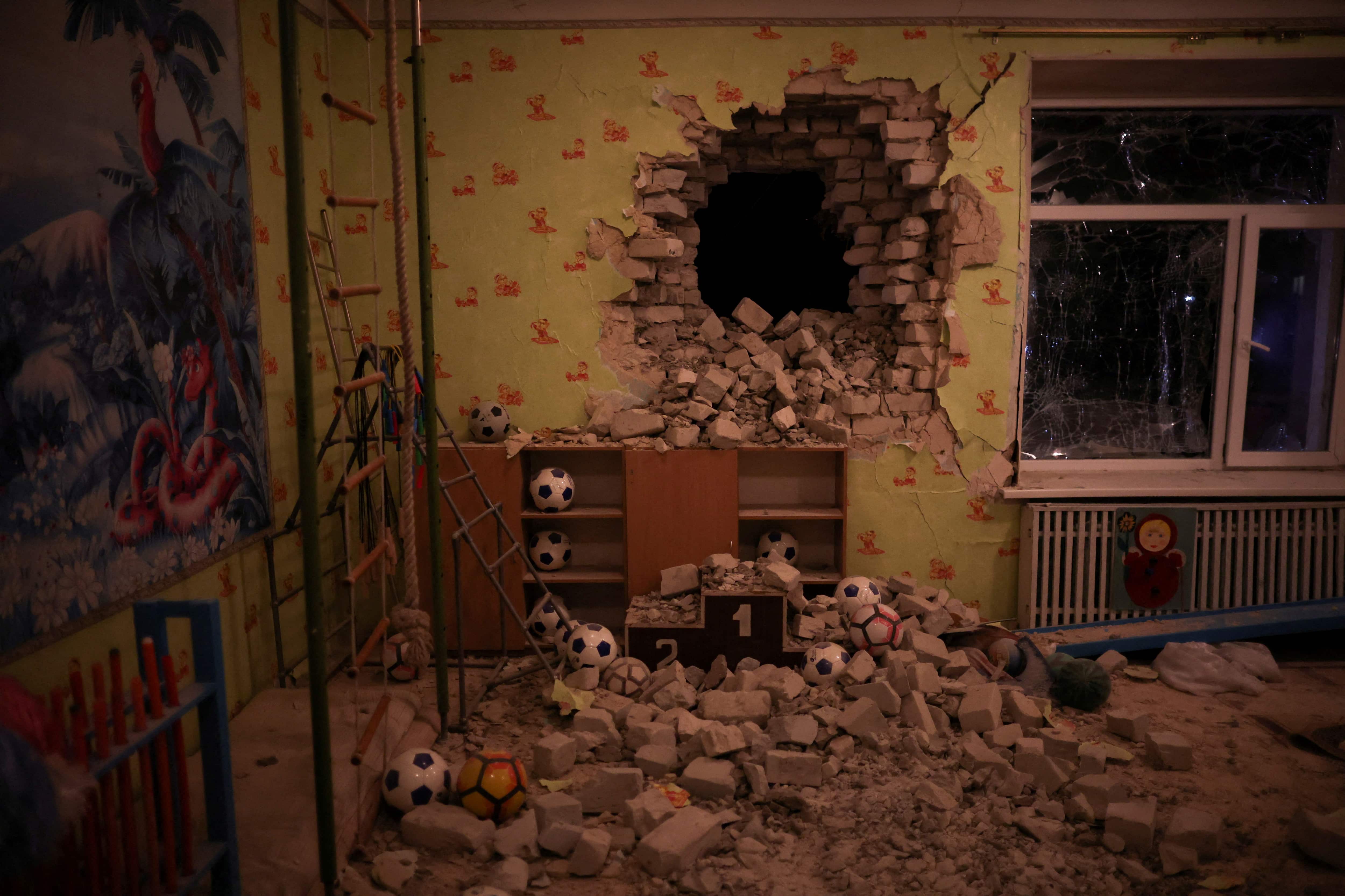 Ukraine kindergarten attack was 'false flag' : PM Johnson