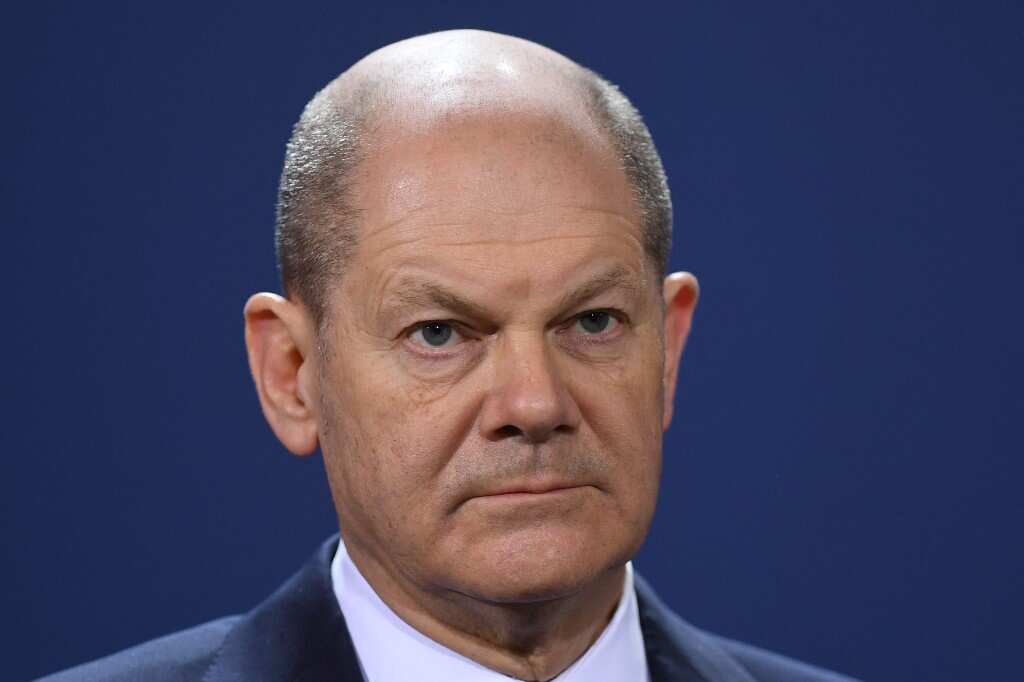 Day 2 of the Munich Security Conference: German Chancellor Olaf Scholz addresses conference