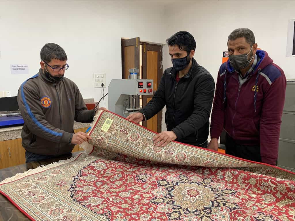 India’s famed Kashmir silk carpets get QR code based authentication