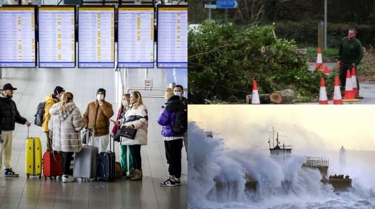 13 dead in Europe due to Storm Eunice, power shut down in over one million homes