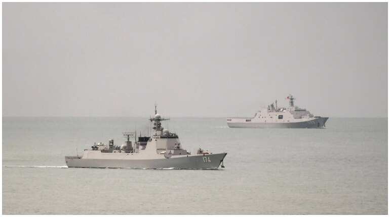 China refutes Australia's ship laser 'intimidation' claim