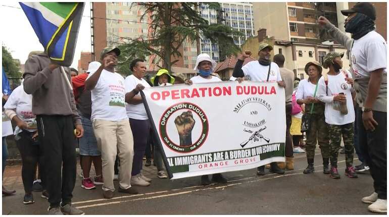 'Go home': Protests against foreigners resurface in South Africa