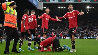 Police arrest nine after Manchester United's intense 4-2 Premier League win over Leeds